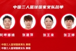 2026三人篮球亚洲杯中国队名单及赛程公布!女子小组赛今日开打!