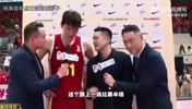 杨瀚森谈绝杀：跟上场半场前战术一样，对手似乎也看过